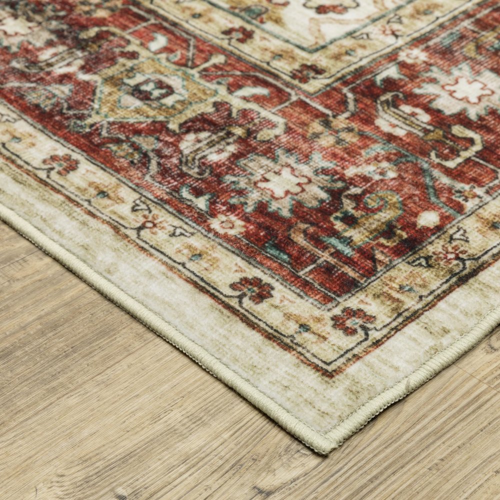SUMTER Ivory 2' X  8' Area Rug. Picture 2
