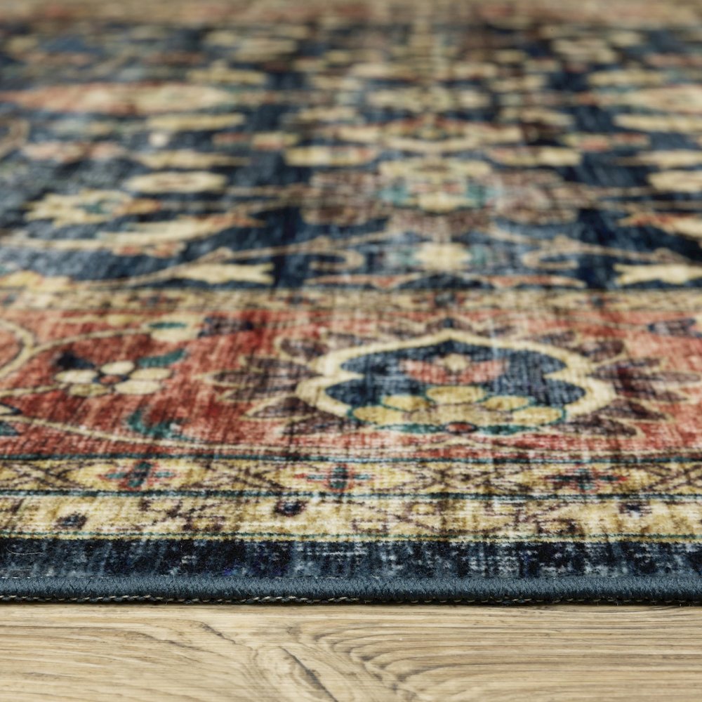 SUMTER Blue 2' X  8' Area Rug. Picture 4