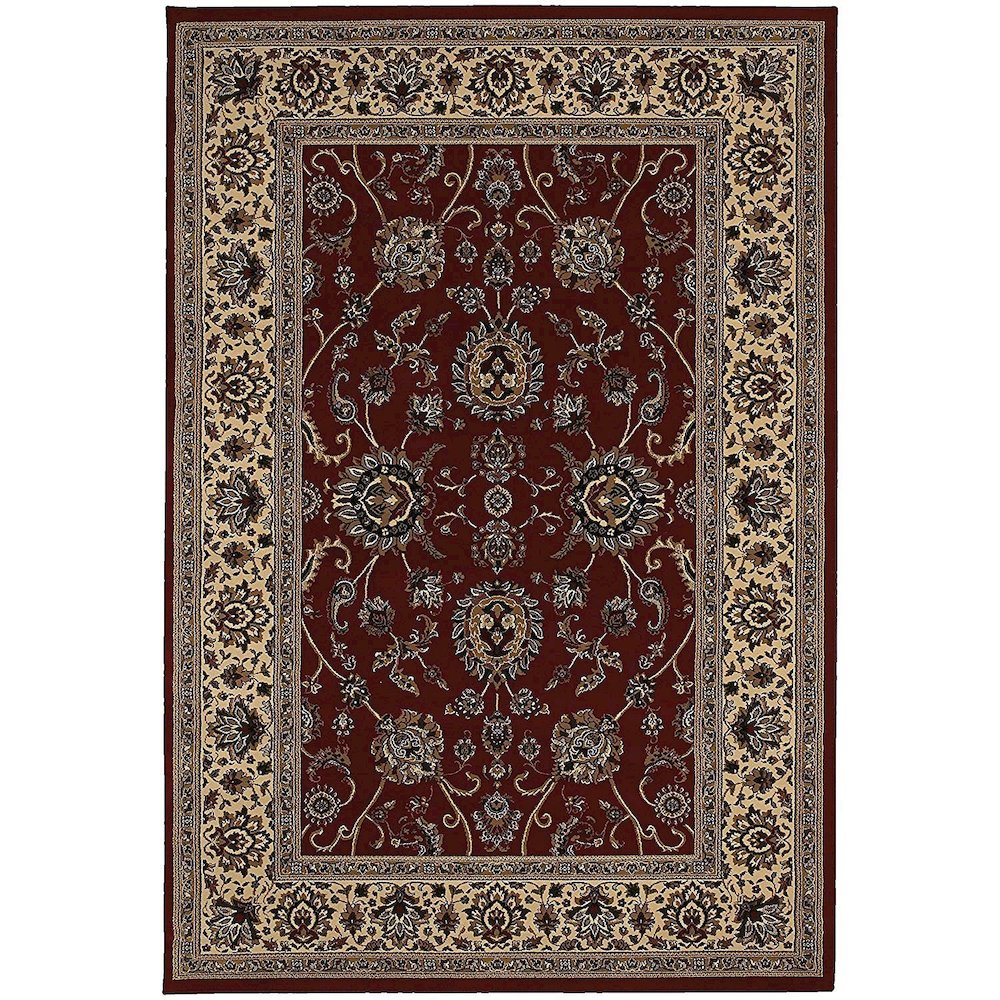 ARIANA Red 8' Area Rug. Picture 1