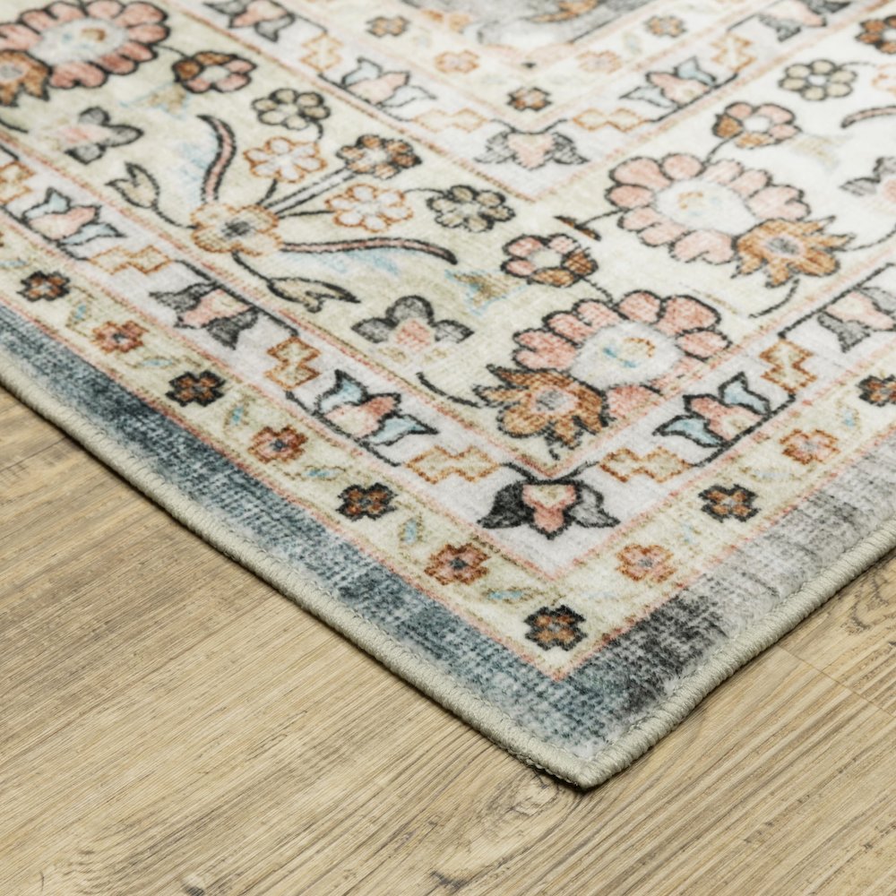 SUMTER Grey 2' X  8' Area Rug. Picture 2