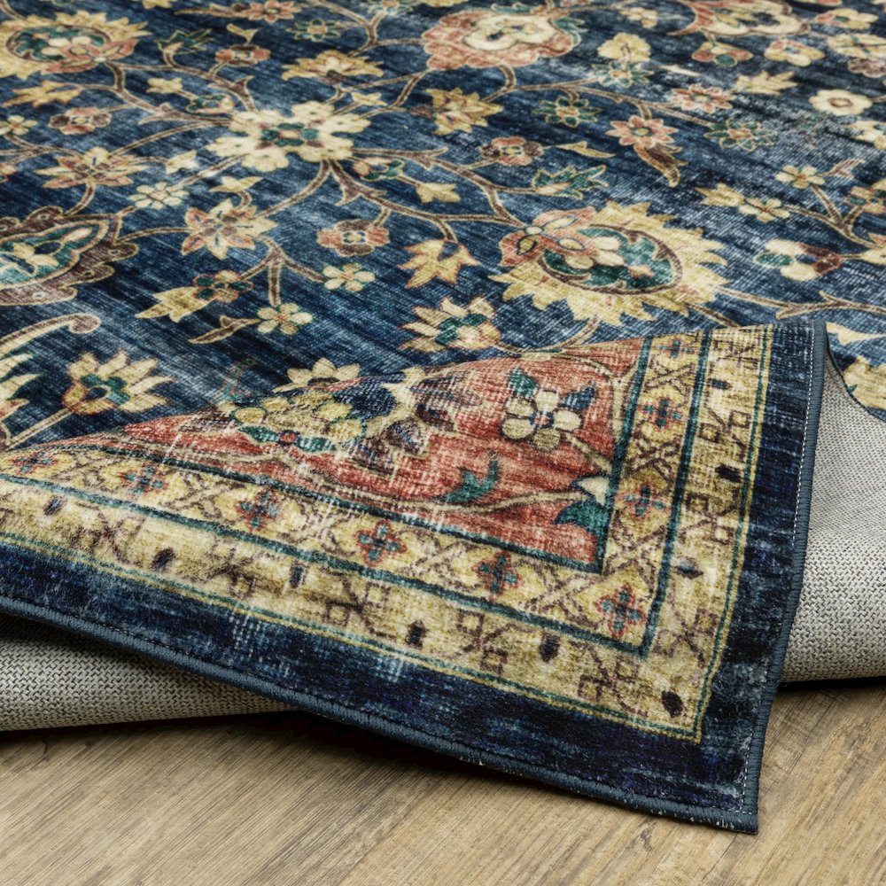 SUMTER Blue 2' X  8' Area Rug. Picture 9