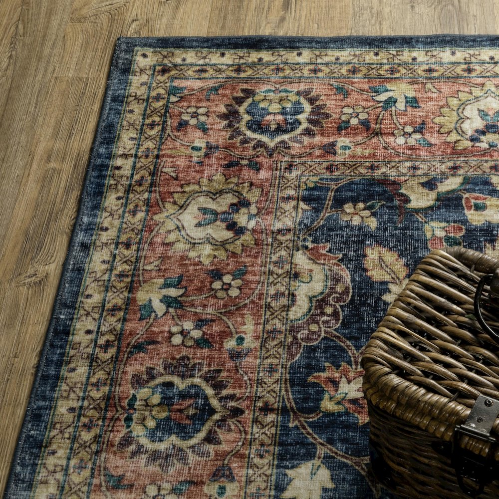 SUMTER Blue 2' X  8' Area Rug. Picture 3