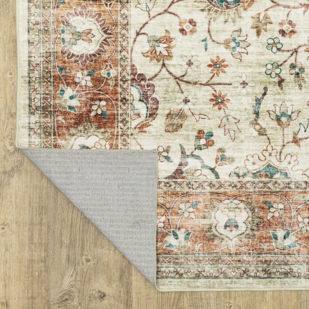 SUMTER Ivory 2' X  8' Area Rug. Picture 5
