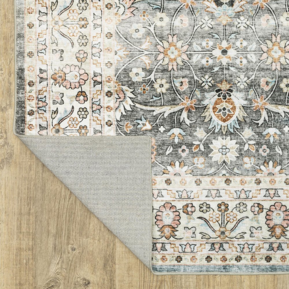 SUMTER Grey 2' X  8' Area Rug. Picture 6