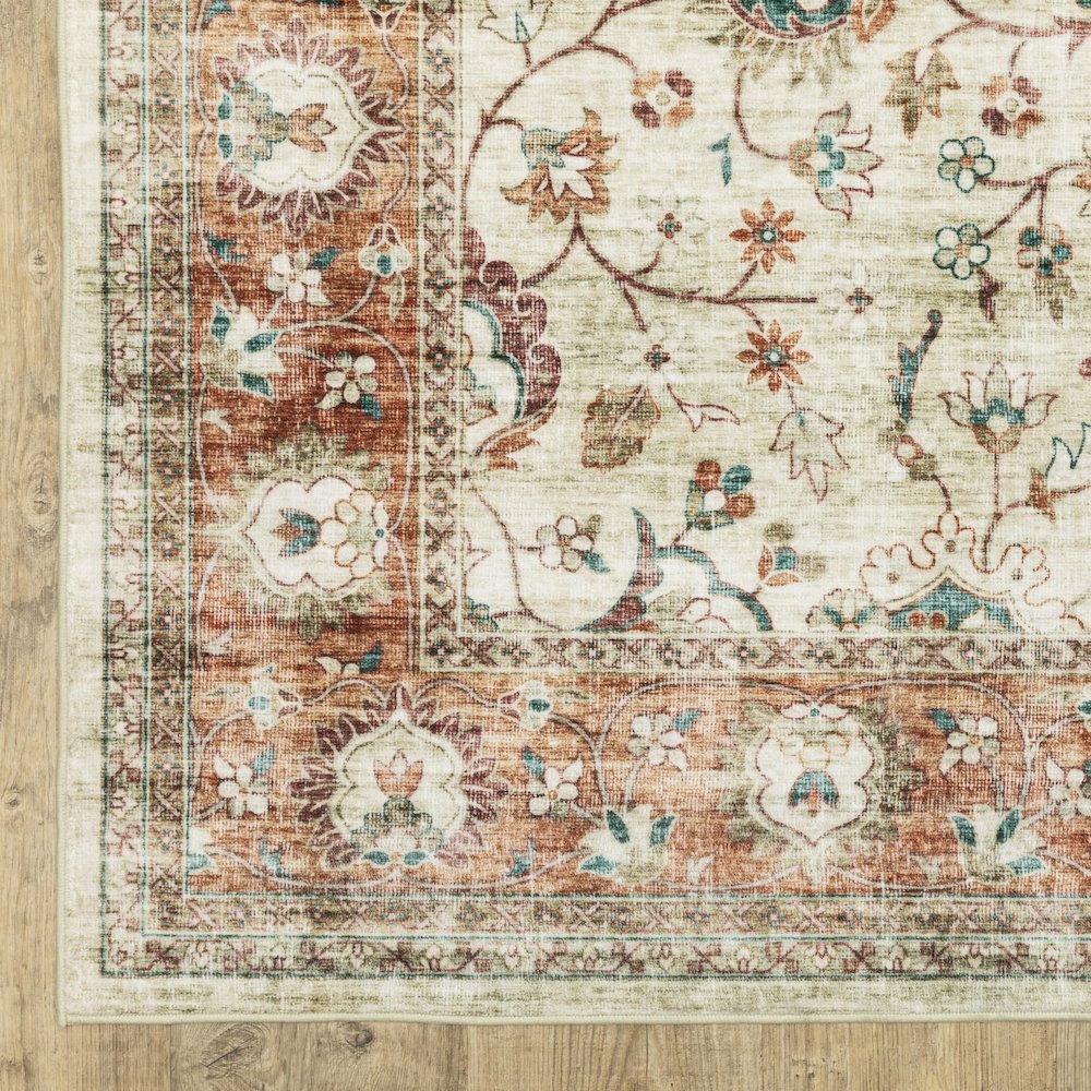 SUMTER Ivory 2' X  8' Area Rug. Picture 6