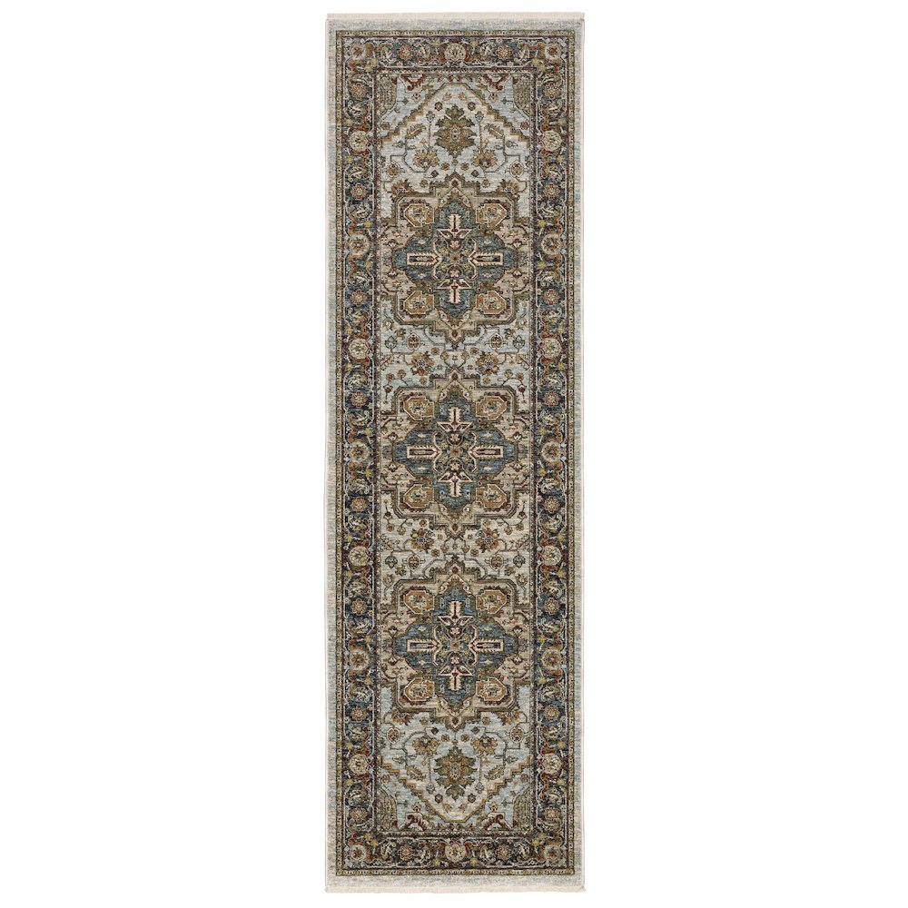 ABERDEEN Ivory 2' 3 X  7' 6 Area Rug. Picture 1