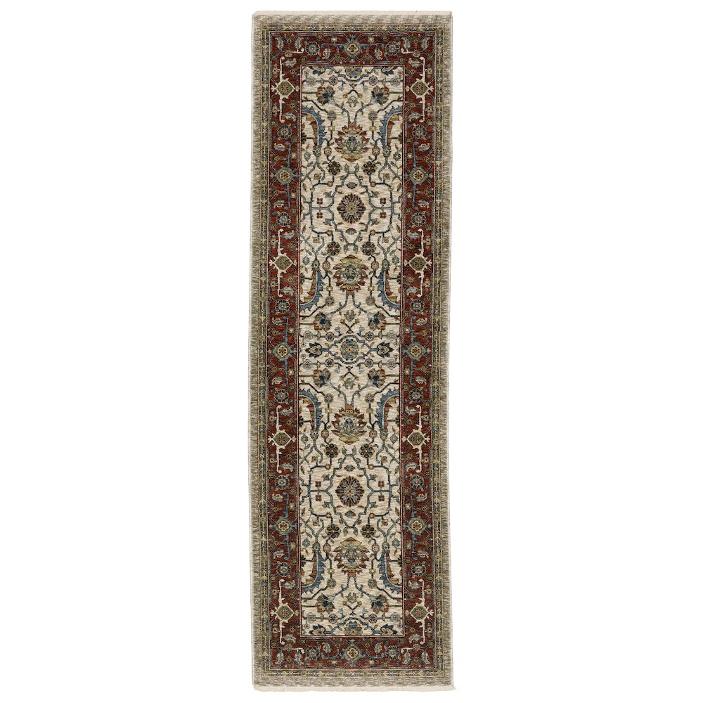ABERDEEN Ivory 2' 3 X  7' 6 Area Rug. Picture 1