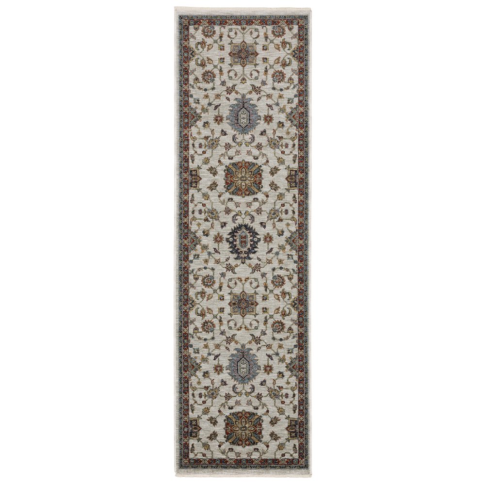 ABERDEEN Ivory 2' 3 X  7' 6 Area Rug. Picture 1
