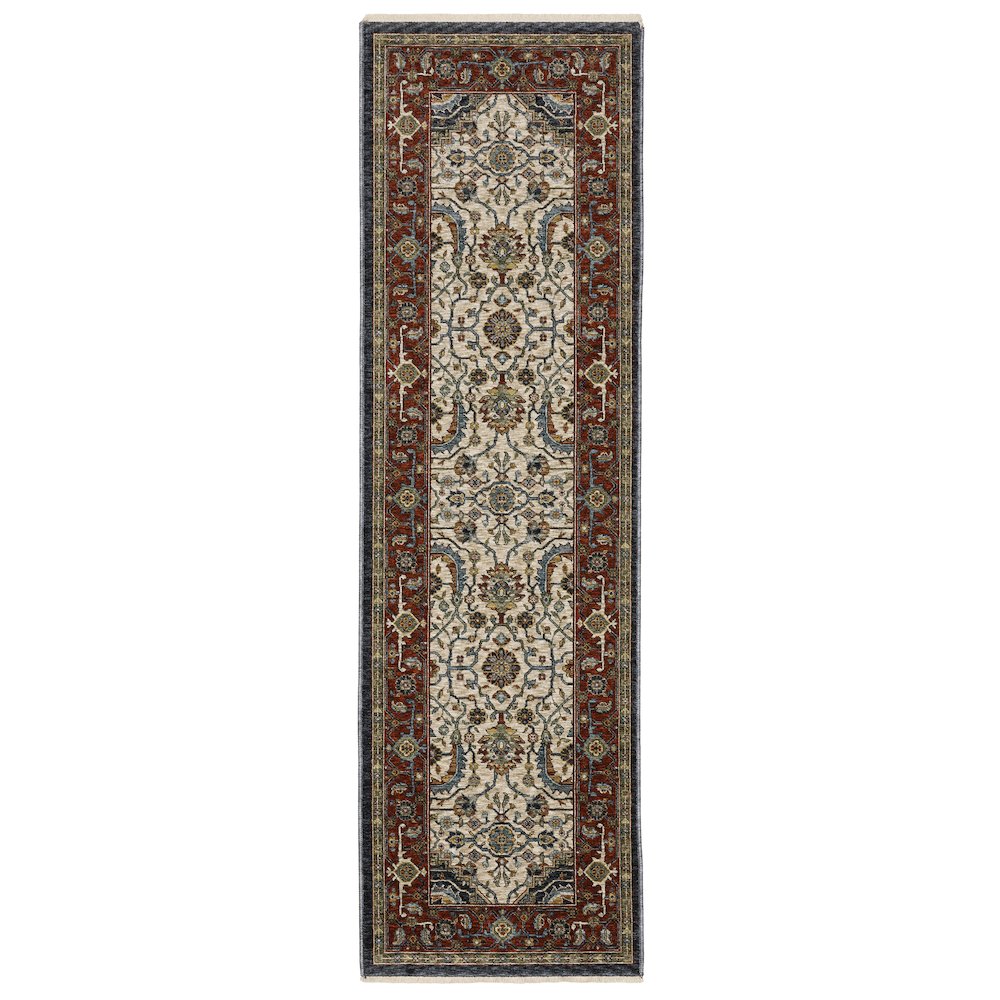 ABERDEEN Ivory 2' 3 X  7' 6 Area Rug. Picture 1
