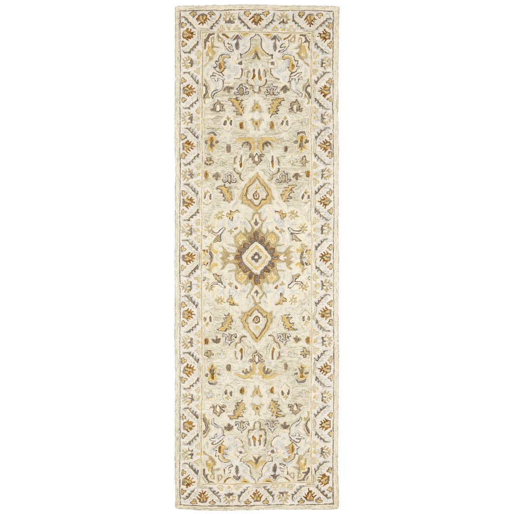 ALFRESCO Ivory 2' 6 X  8' Area Rug. Picture 1