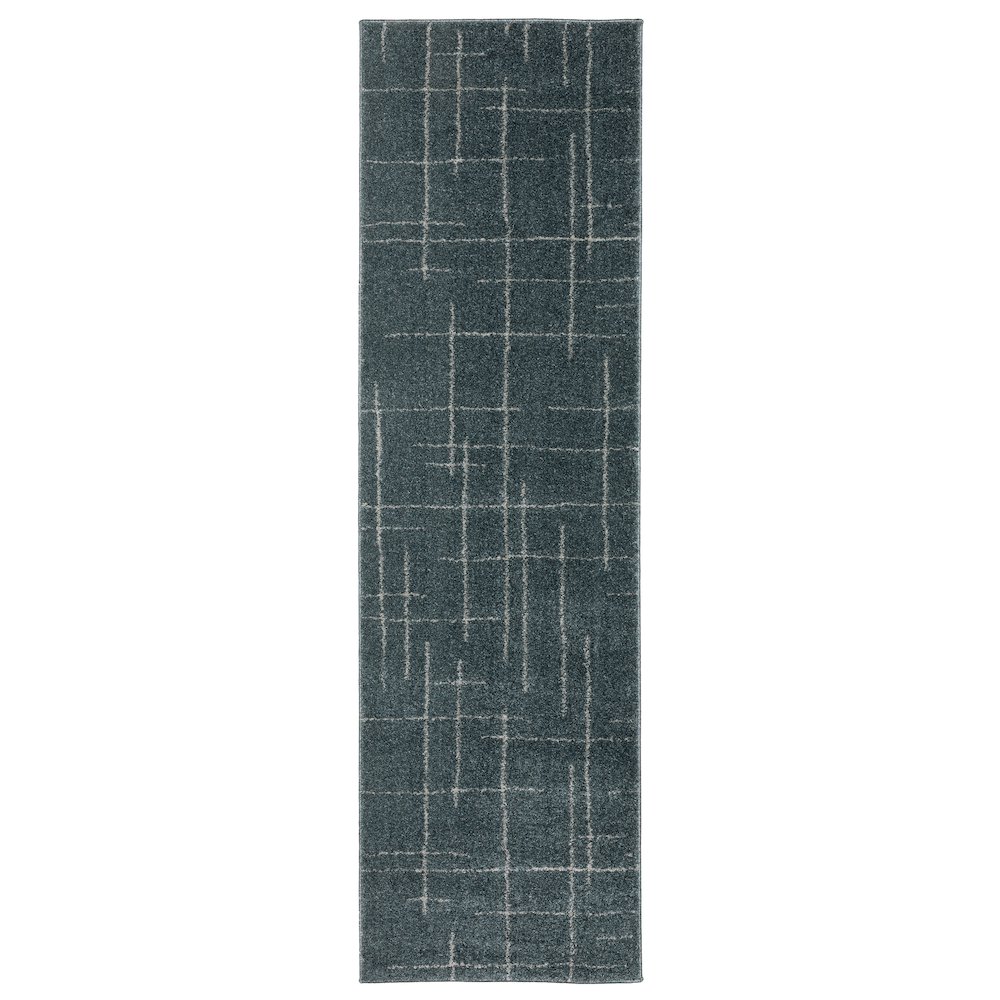 ALTON Blue 2' 3 X  7' 6 Area Rug. Picture 1