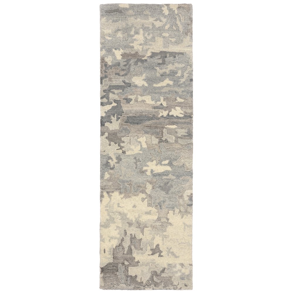 ANASTASIA Grey 2' 6 X  8' Area Rug. Picture 1
