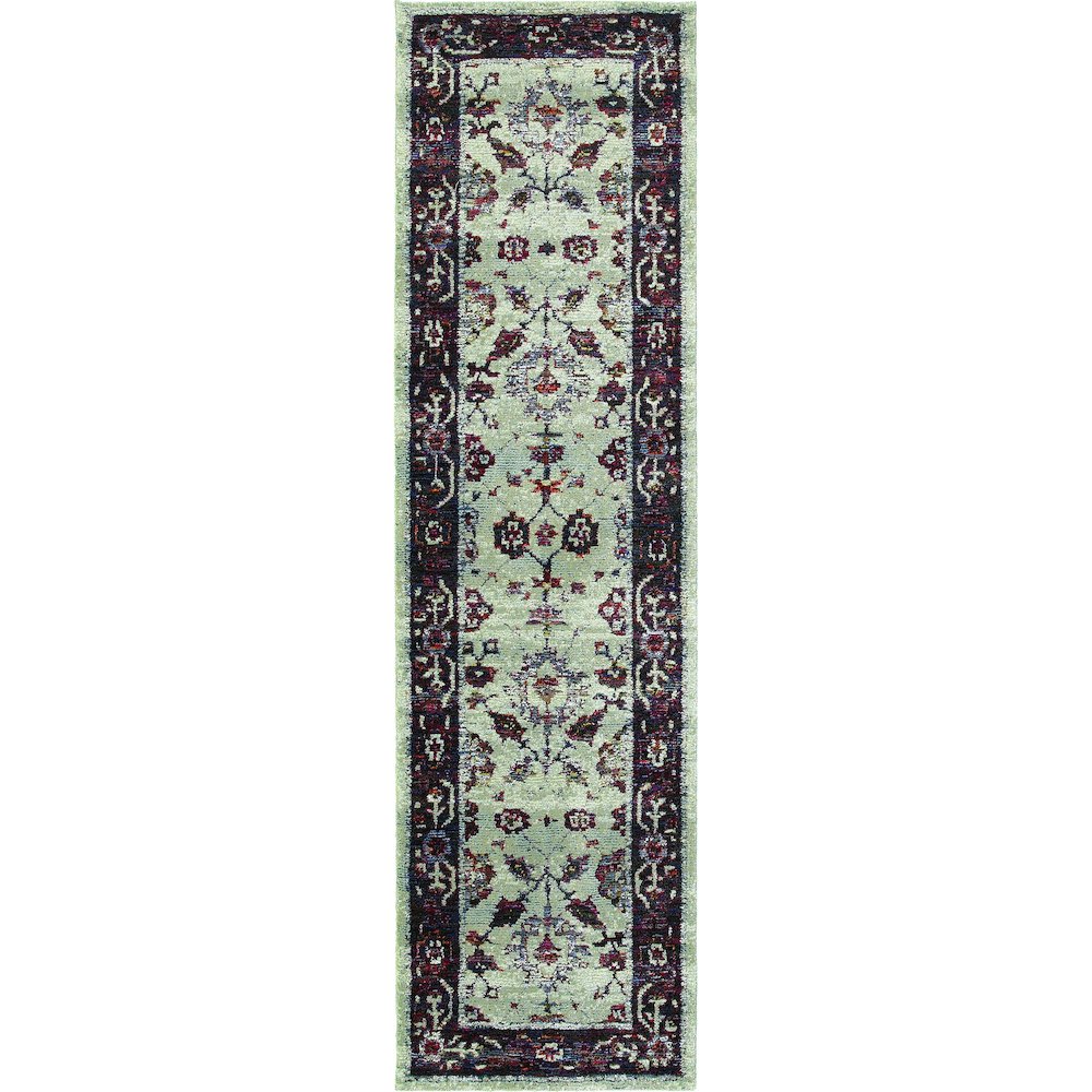 ANDORRA Stone 2' 3 X  8' Area Rug. Picture 1
