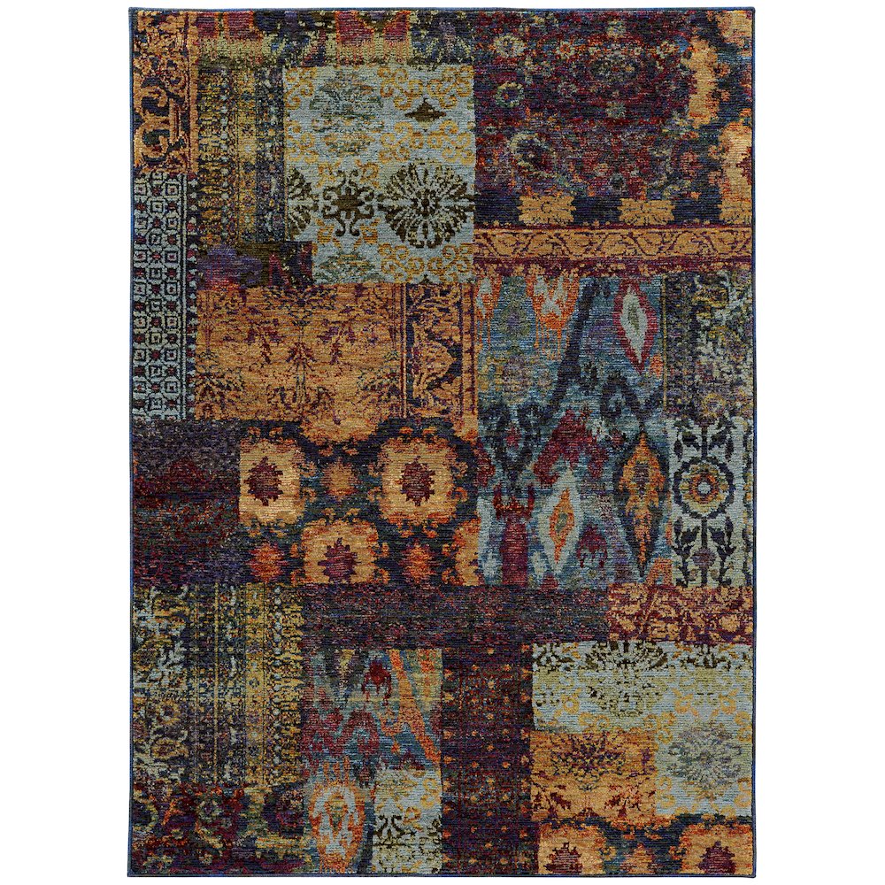 ANDORRA Multi 1'10 X  3' 2 Area Rug. Picture 1