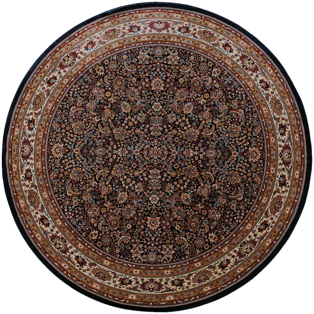 ARIANA Blue 6' Area Rug. Picture 1