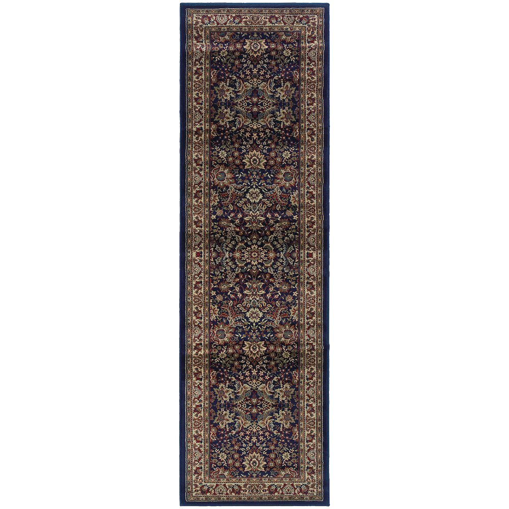 ARIANA Blue 2' 7 X  9' 4 Area Rug. Picture 1