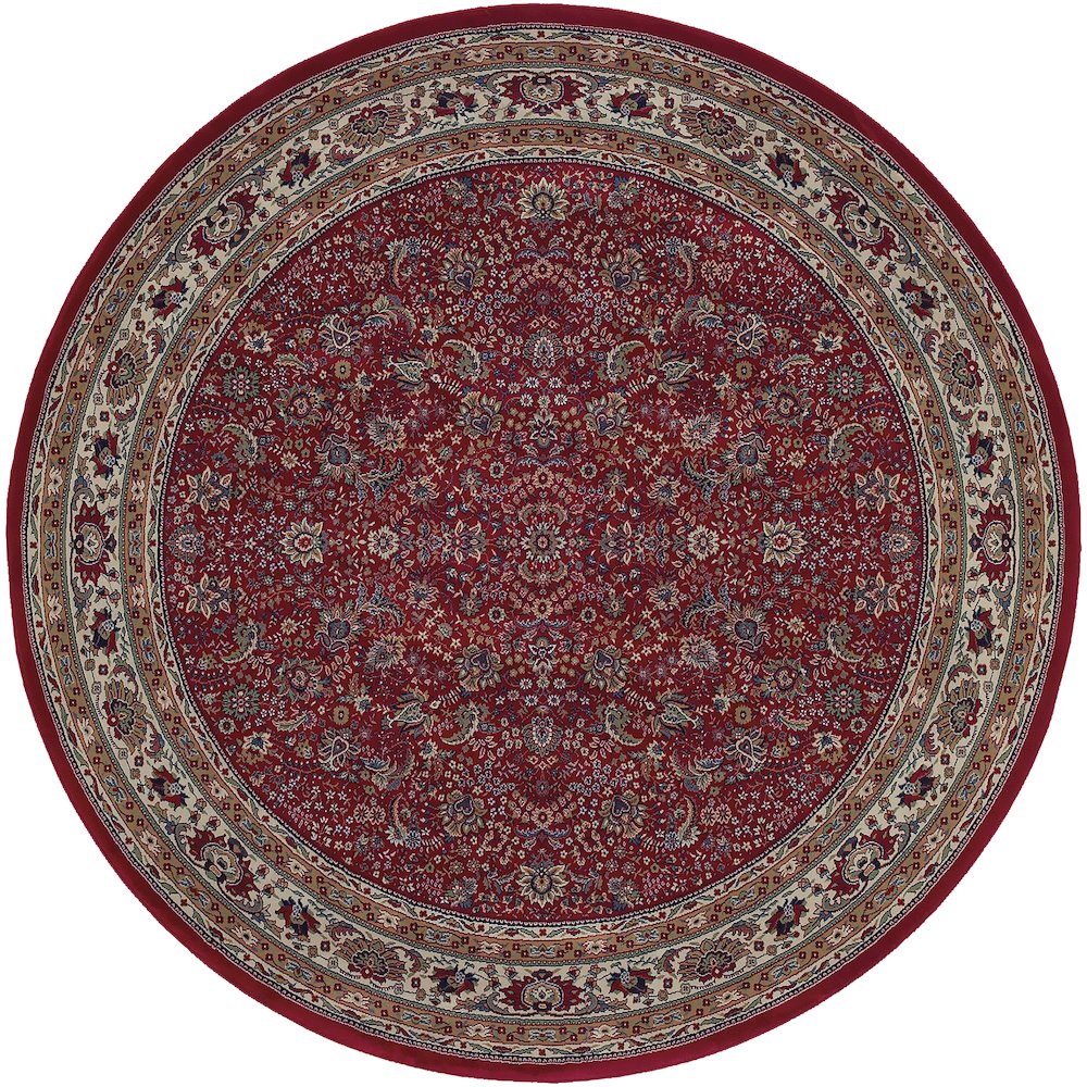 ARIANA Red 6' Area Rug. Picture 1