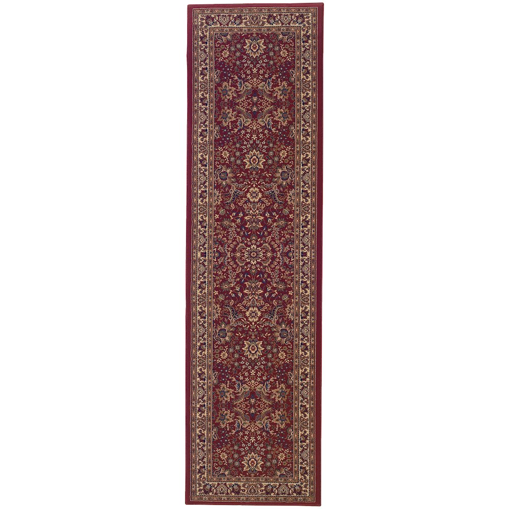 ARIANA Red 2' 3 X  7' 9 Area Rug. Picture 1