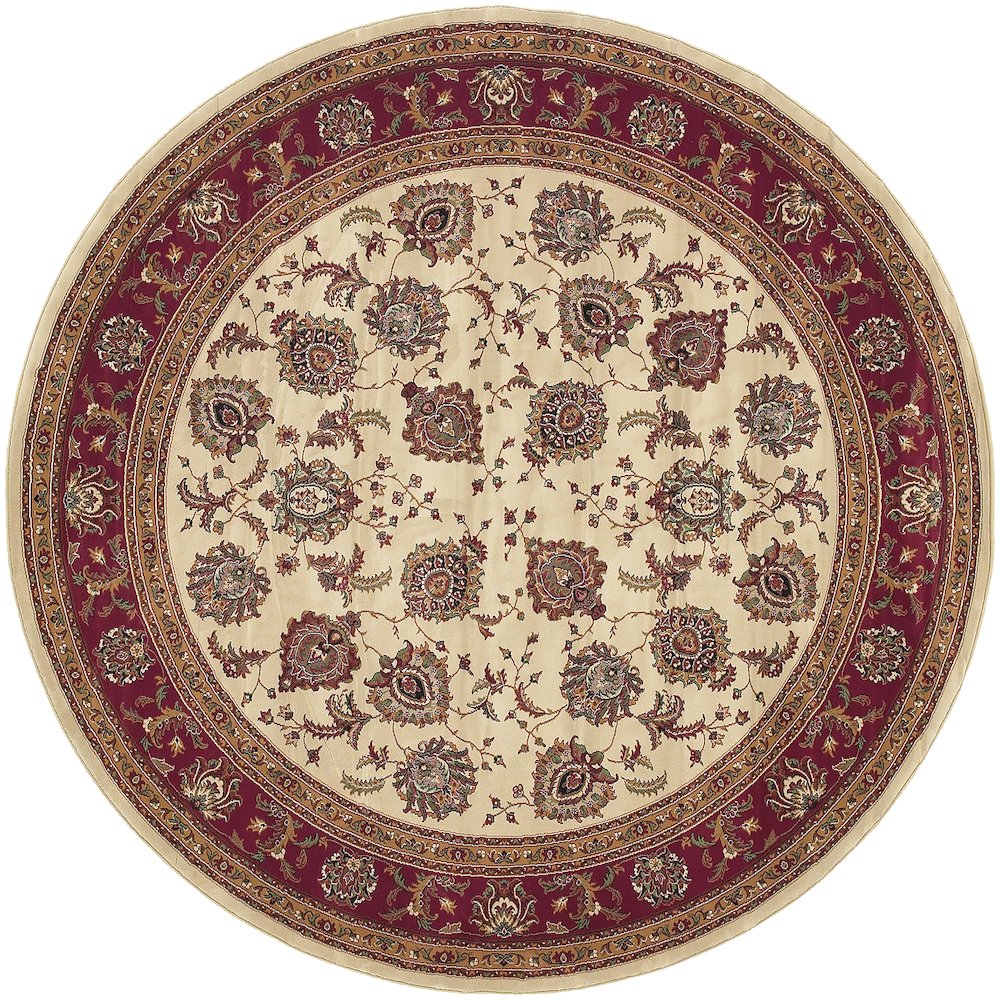 ARIANA Ivory 6' Area Rug. Picture 1