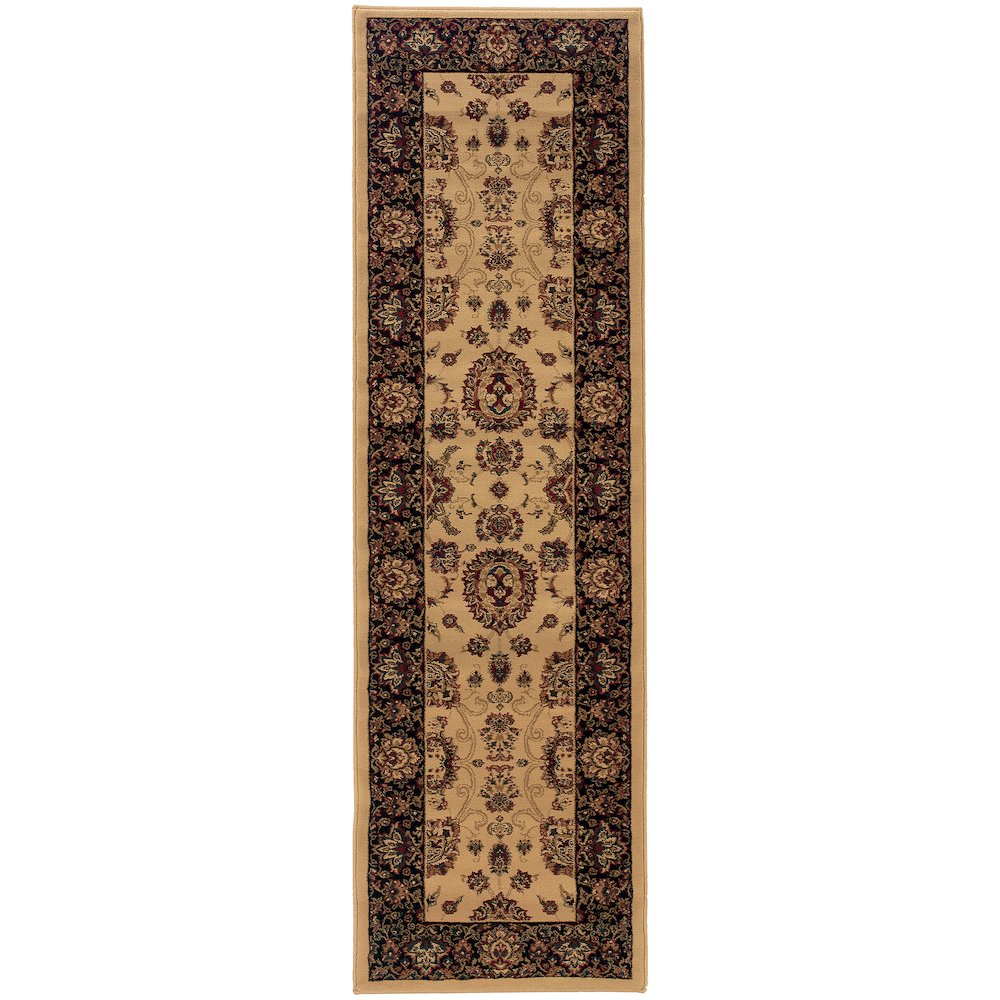 ARIANA Ivory 2' 3 X  7' 9 Area Rug. Picture 1