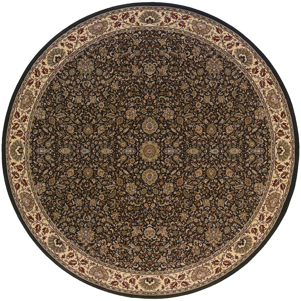 ARIANA Brown 6' Area Rug. Picture 1