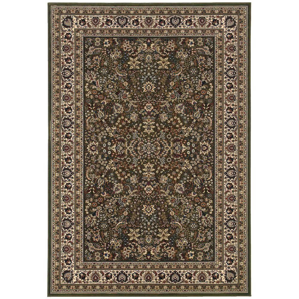 ARIANA Green 2' X  3' Area Rug. Picture 1