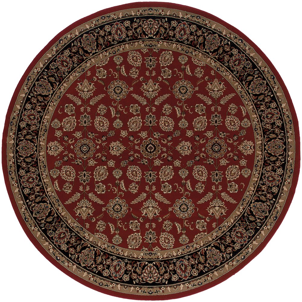 ARIANA Red 6' Area Rug. Picture 1