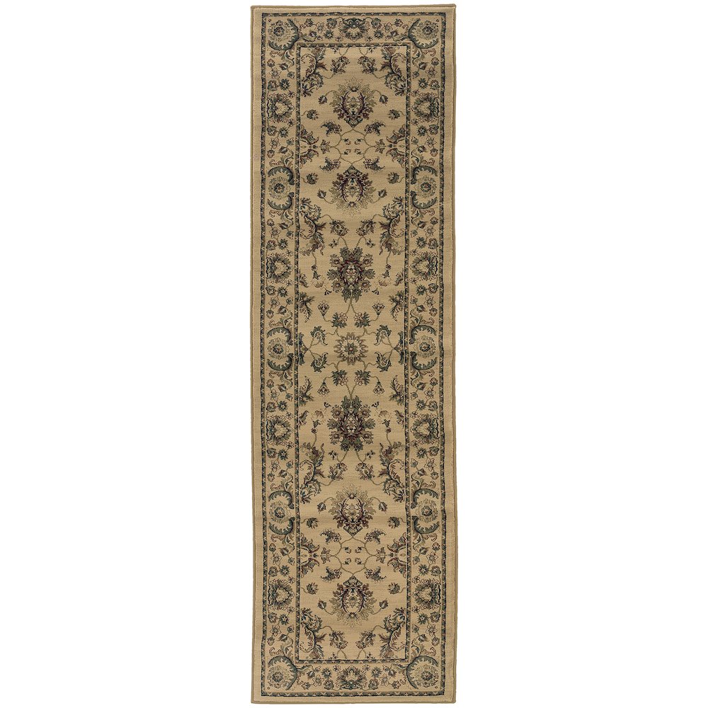 ARIANA Ivory 2' 3 X  7' 9 Area Rug. Picture 1