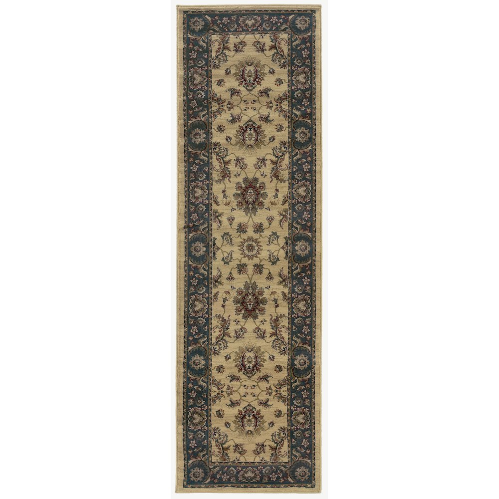 ARIANA Ivory 2' 3 X  7' 9 Area Rug. Picture 1