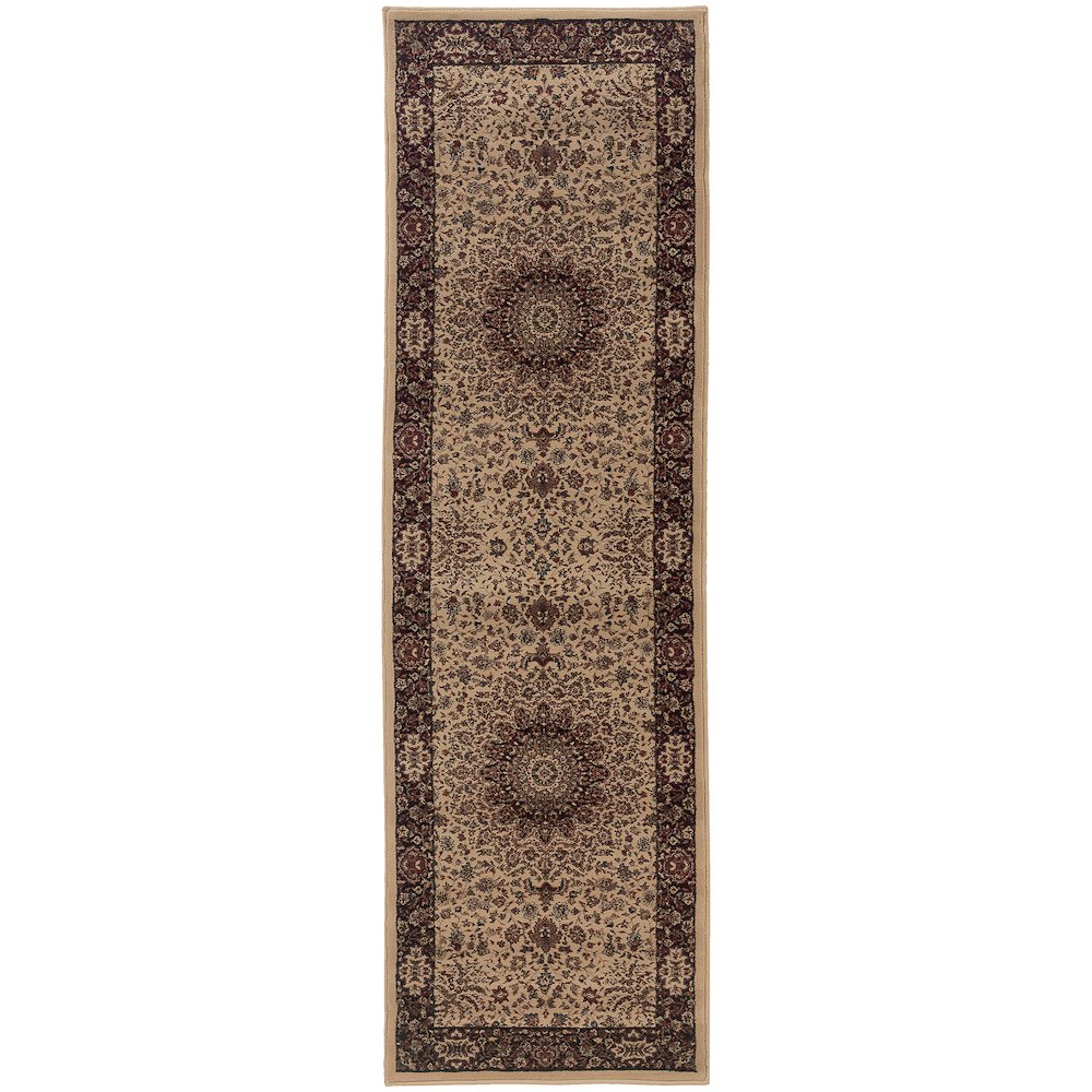ARIANA Ivory 2' 3 X  7' 9 Area Rug. Picture 1