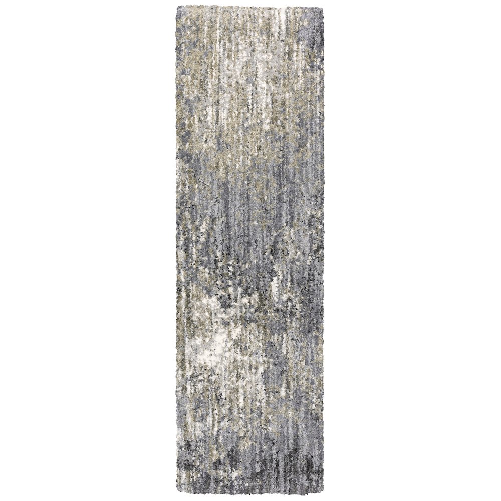 ASPEN Grey 2' 3 X  7' 6 Area Rug. Picture 1