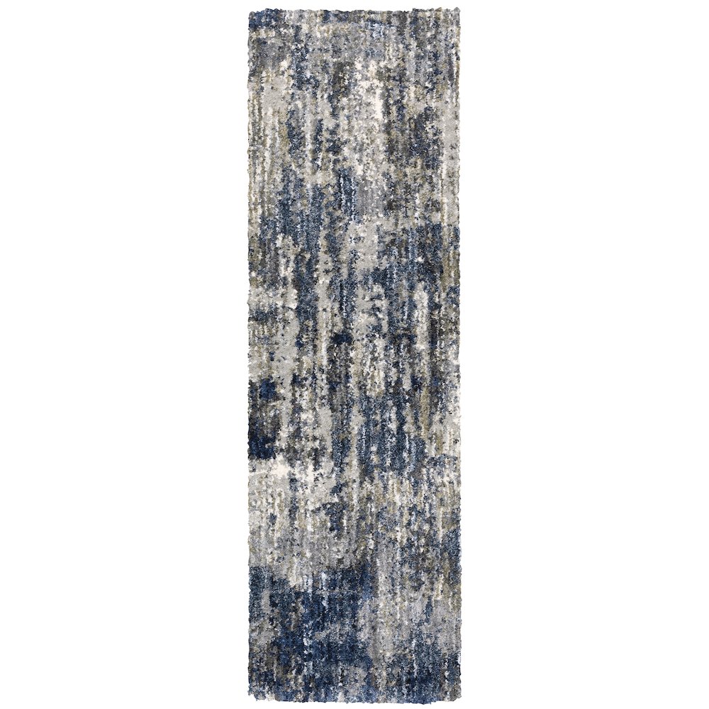 ASPEN Grey 2' 3 X  7' 6 Area Rug. Picture 1