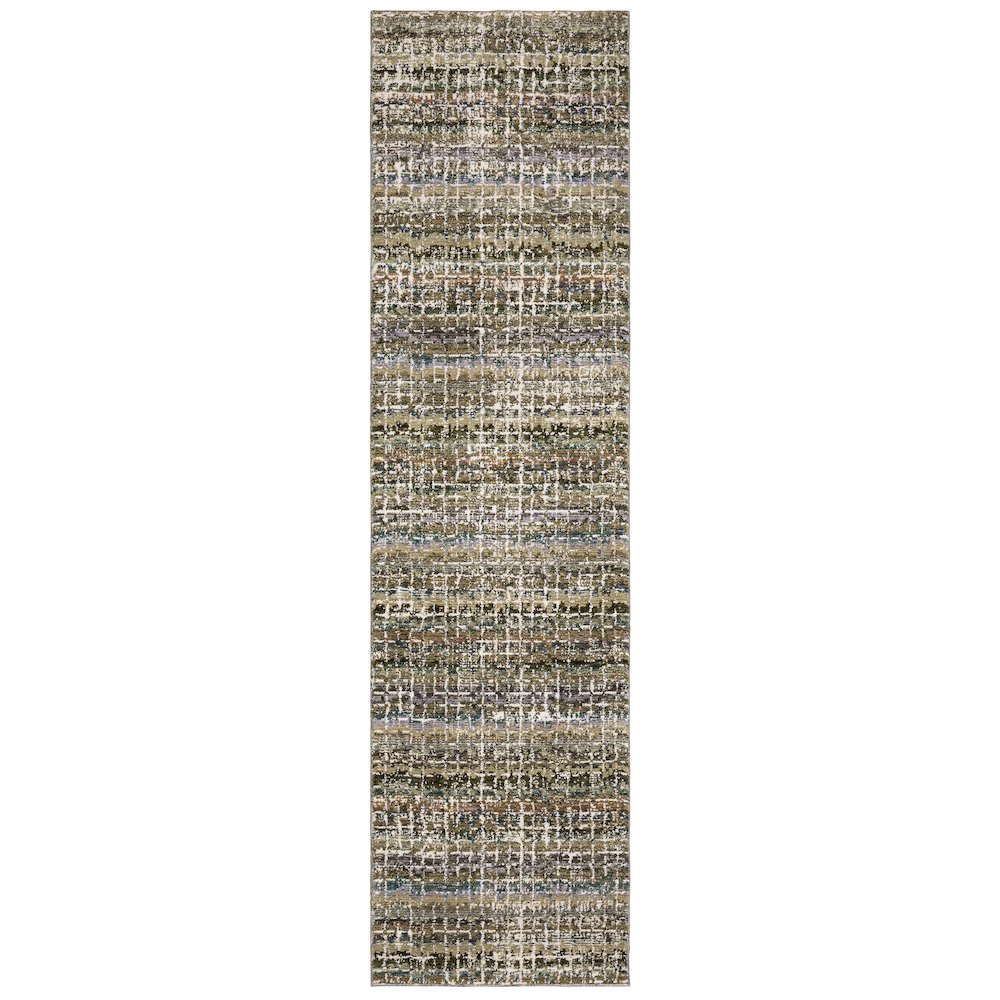 ATLAS Green 2' 3 X  8' Area Rug. Picture 1