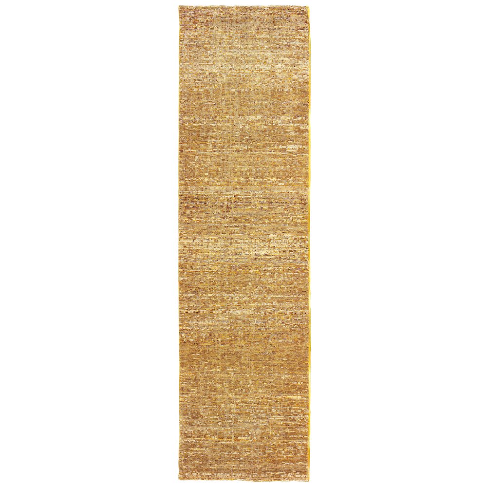 ATLAS Gold 2' 3 X  8' Area Rug. Picture 1