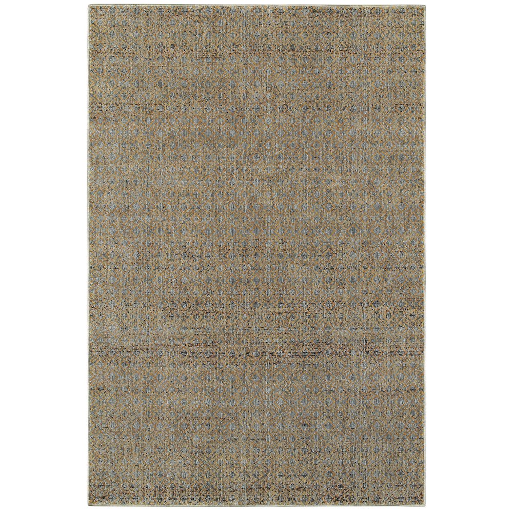 ATLAS Blue 1'10 X  3' 2 Area Rug. Picture 1