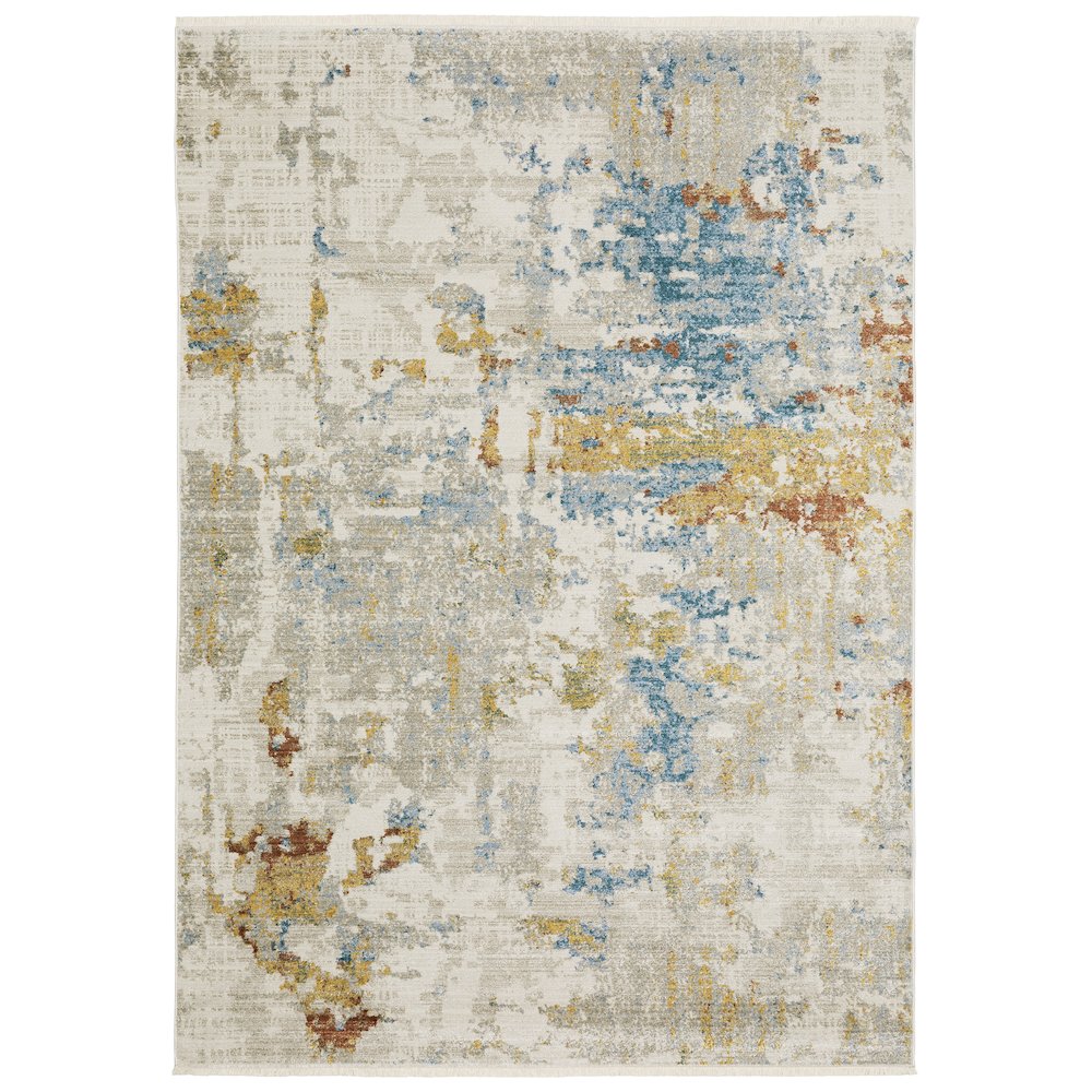 BAUER Beige 3'10 X  5' 5 Area Rug. Picture 1
