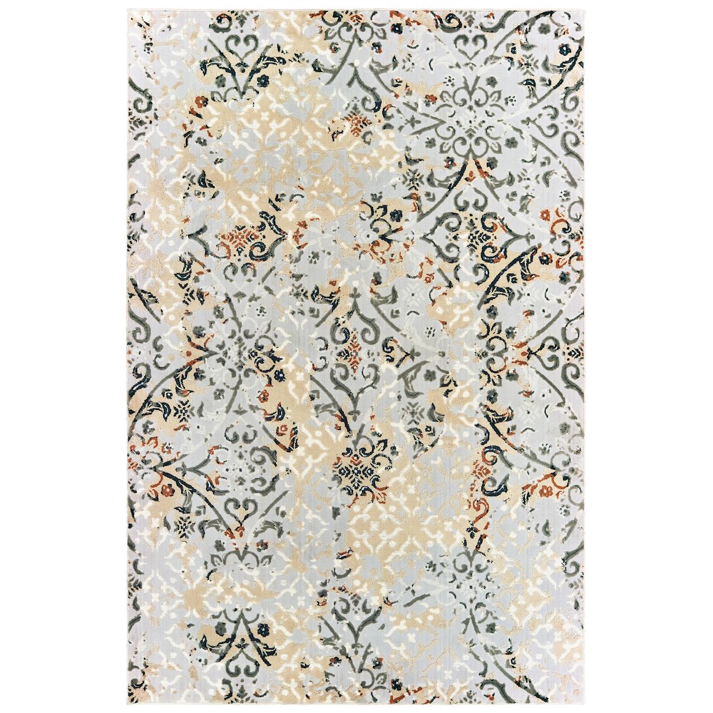 BOWEN Grey 3'10 X  5' 5 Area Rug. Picture 1