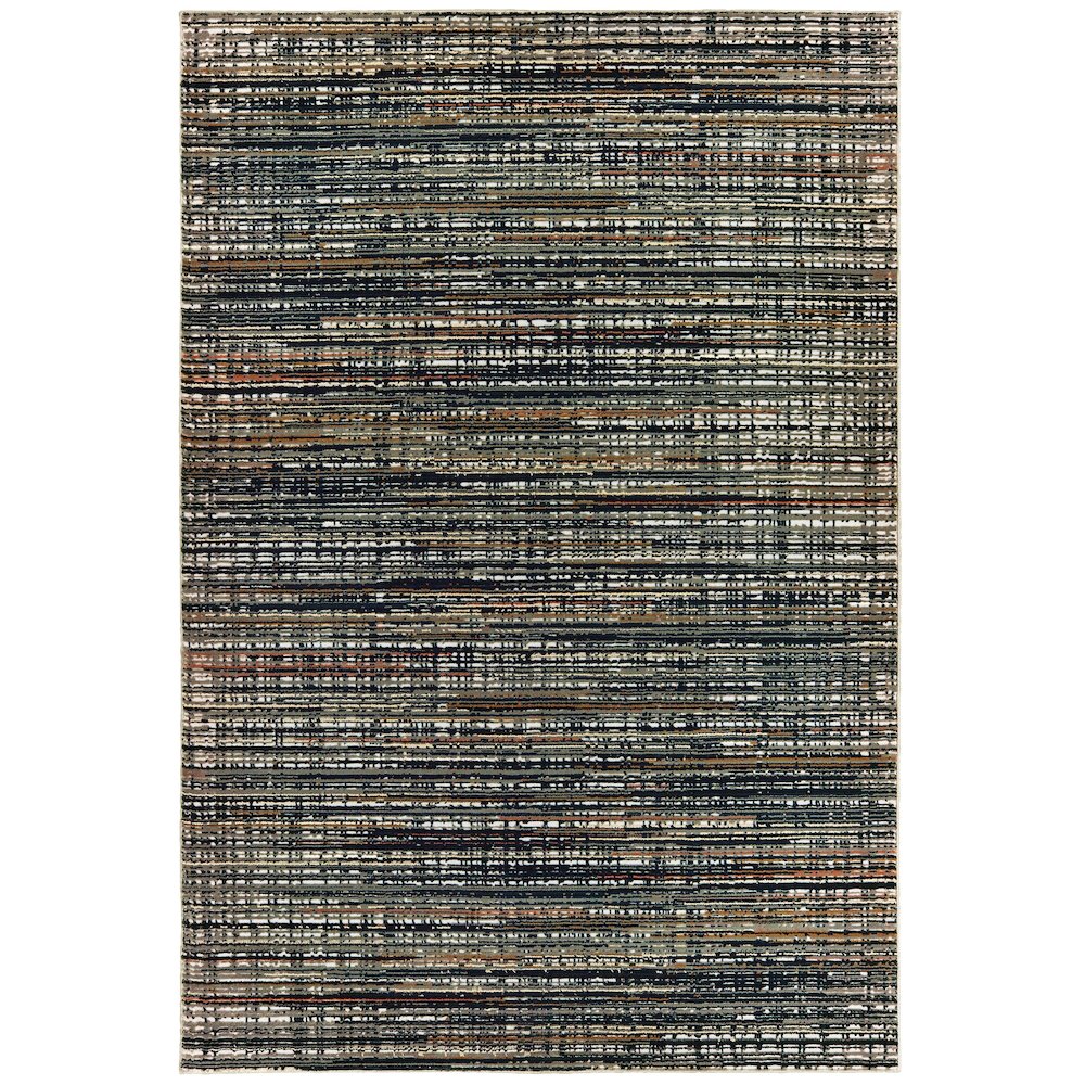 BOWEN Black 3'10 X  5' 5 Area Rug. Picture 1