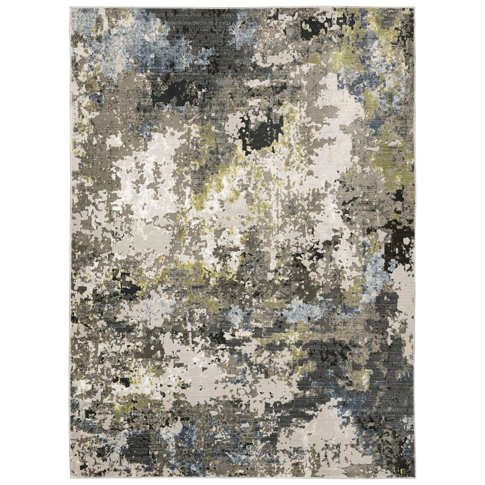 CARAVAN Grey 3' 3 X  5' Area Rug. Picture 1