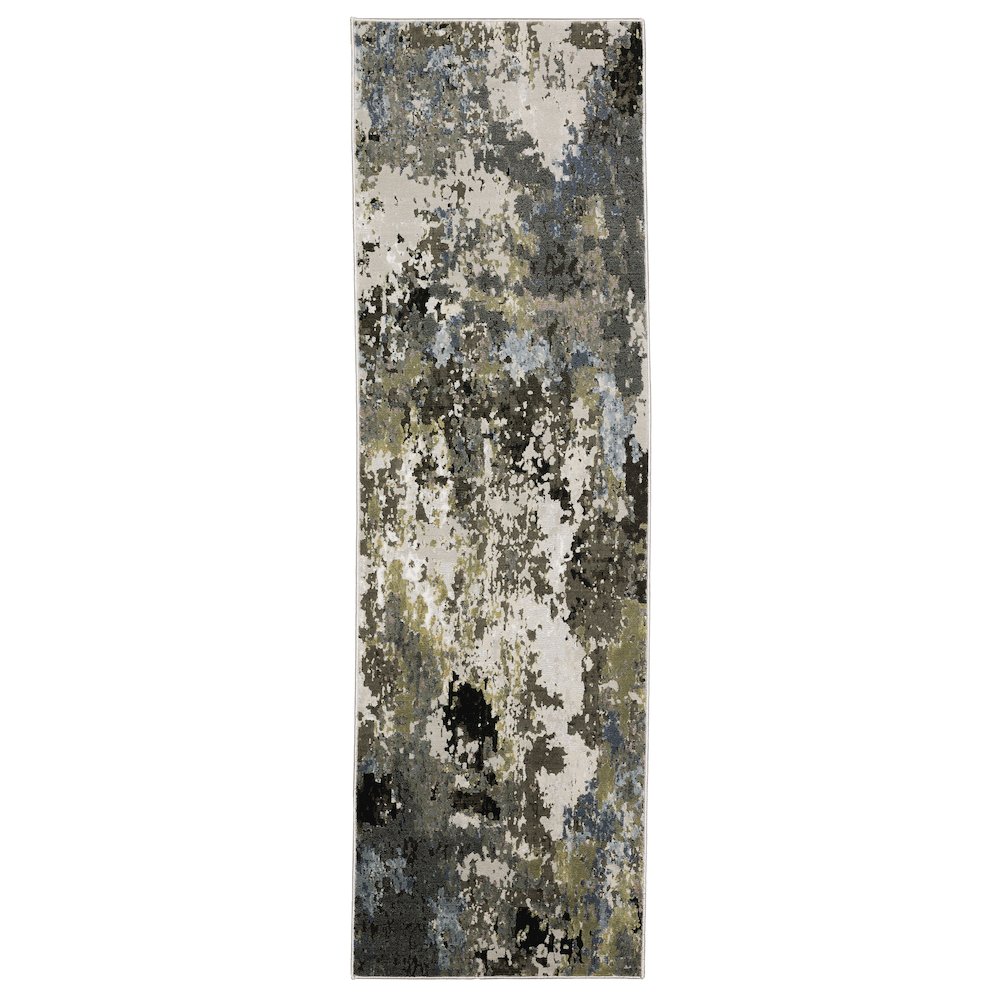 CARAVAN Grey 2' 3 X  7' 6 Area Rug. Picture 1