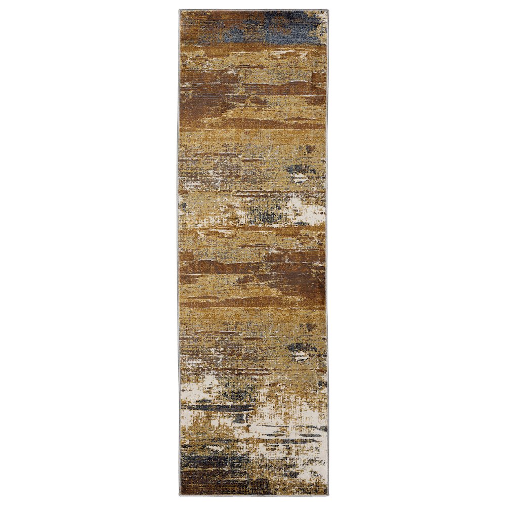 CARAVAN Gold 2' 3 X  7' 6 Area Rug. Picture 1