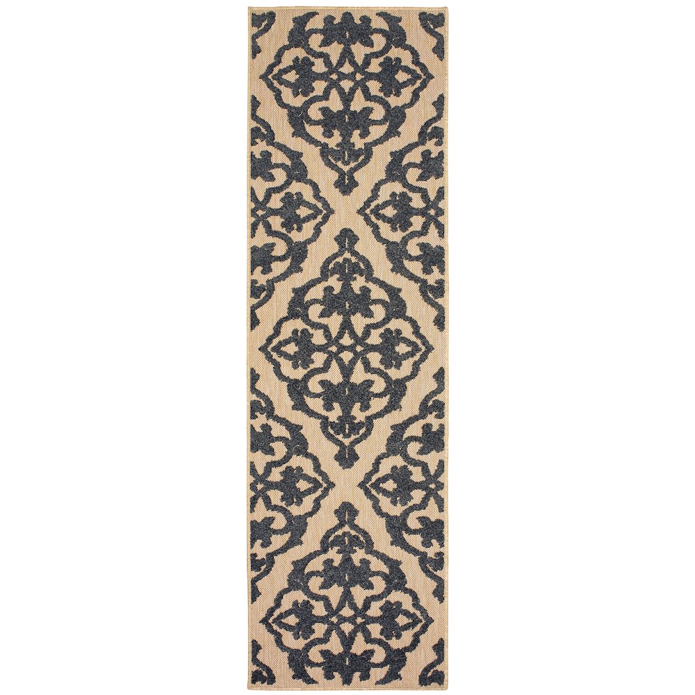 CAYMAN Sand 2' 3 X  7' 6 Area Rug. Picture 1