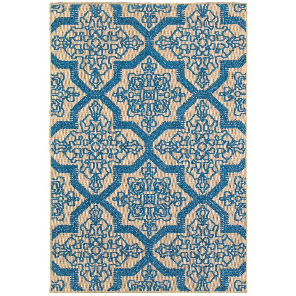 CAYMAN Sand 1'10 X  3' 3 Area Rug. Picture 1