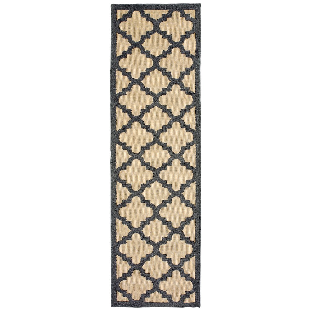 CAYMAN Sand 2' 3 X  7' 6 Area Rug. Picture 1