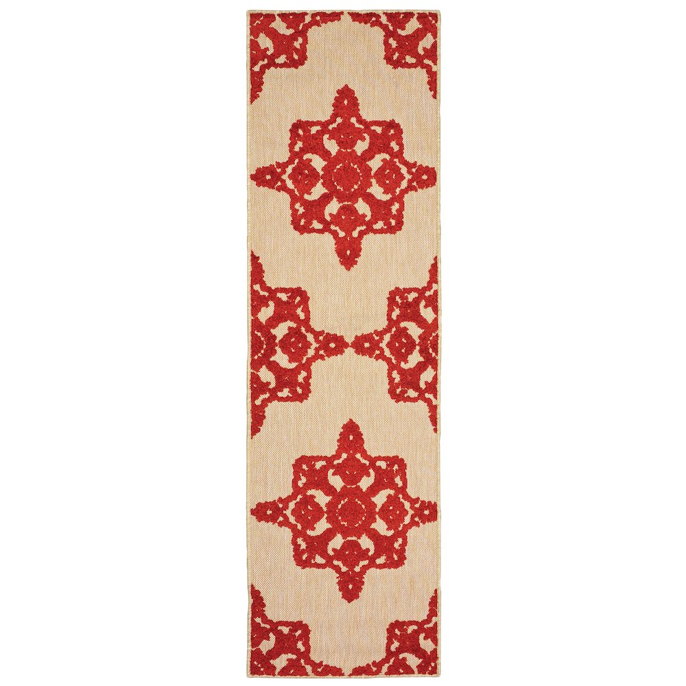 CAYMAN Sand 2' 3 X  7' 6 Area Rug. Picture 1