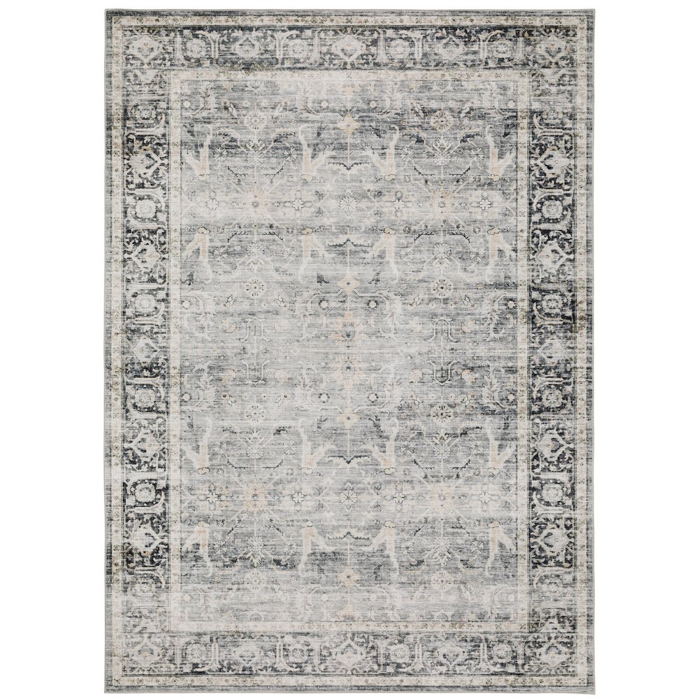 CHARLESTON Charcoal 2' X  3' Area Rug. Picture 1