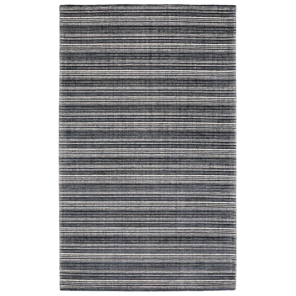 CIRCA CIR022' 6" X  8' Black color rug. Picture 1