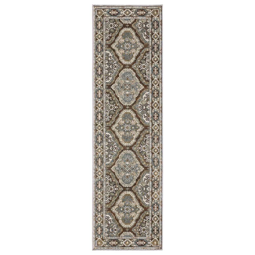 ELLINGTON Rust 2' 3 X  7' 6 Area Rug. Picture 1