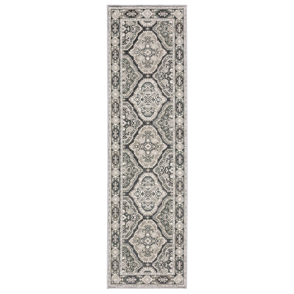 ELLINGTON Grey 2' 3 X  7' 6 Area Rug. Picture 1