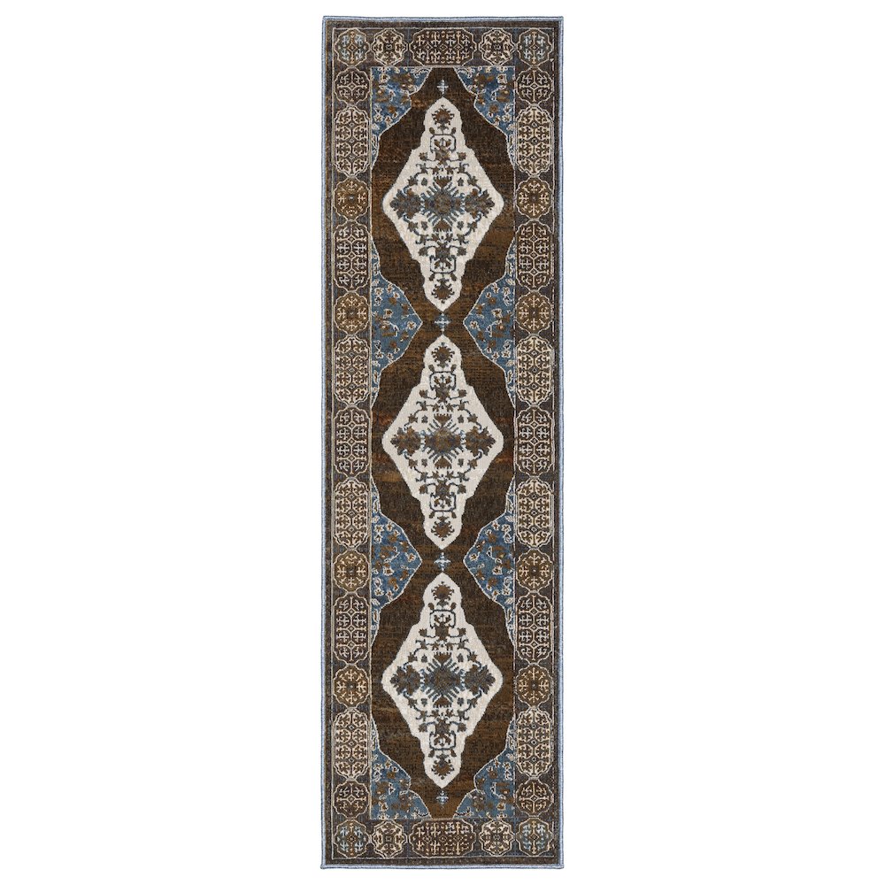 ELLINGTON Rust 2' 3 X  7' 6 Area Rug. Picture 1